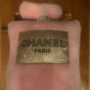 Cute Chanel throw pillow